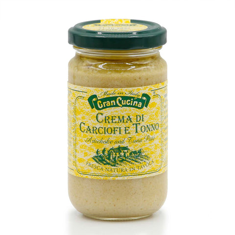 Crème aus Artischocken und Thunfisch in 180g Glas