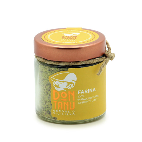 gemahlene Pistazien in 90g Schraubglas