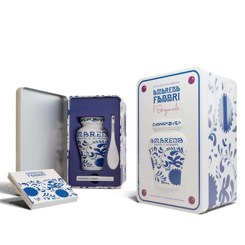 In Sirup eingelegte, entsteinte Sauerkirschen von Fabbri 1905 – Mercato Castello GmbH